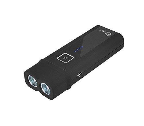 SIIG Ultra Bright Detachable LED Flashlight with Power Bank Combo 5200 mAh for Apple iPhone / iPad / iPod, Samsung Galaxy, LG, Nexus, HTC, and other Android smartphones (CE-CH0B12-S1)