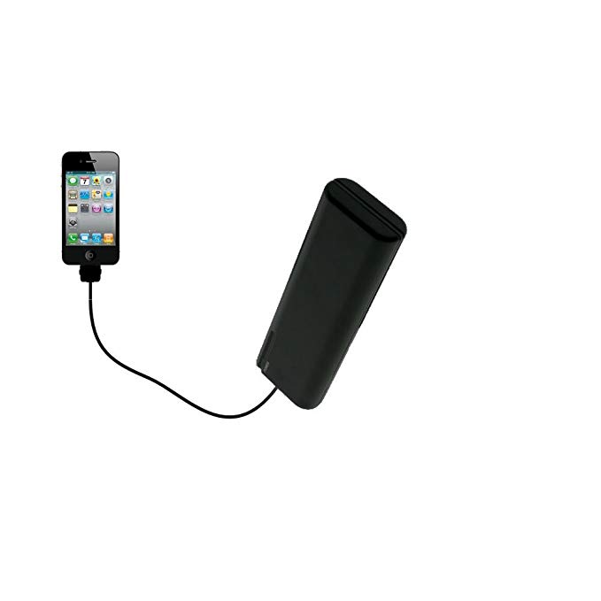 Portable Emergency AA Battery Charger Extender suitable for the Apple iPhone 4S - with Gomadic Brand TipExchange Technology