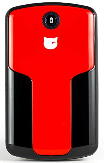 FatCat FC4200RD 4200mAh Portable Power External Backup Battery Charger for Smartphones and Tablets, Red
