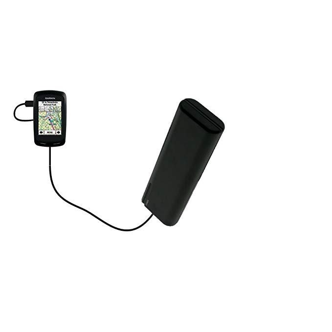 Gomadic Portable AA Battery Pack designed for the Garmin Edge 800 - Powered by 4 X AA Batteries to provide Emergency charge. Built using TipExchange Technology