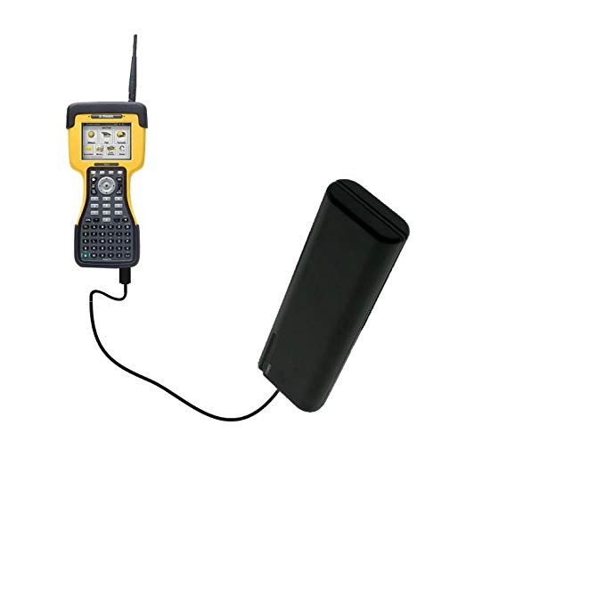 Gomadic Portable AA Battery Pack designed for the Trimble TSC2 - Powered by 4 X AA Batteries to provide Emergency charge. Built using TipExchange Technology
