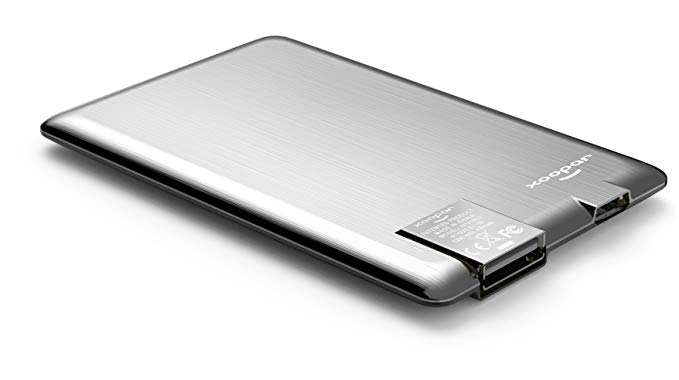 PowerCard 1300mAH (Silver) credit card size charger