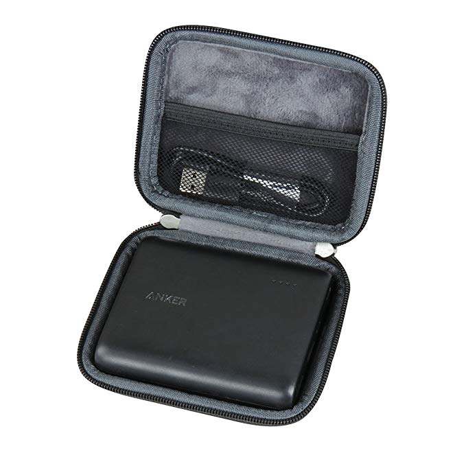 Hard EVA Travel Case for Anker PowerCore 10400 Portable Charger with PowerIQ by Hermitshell