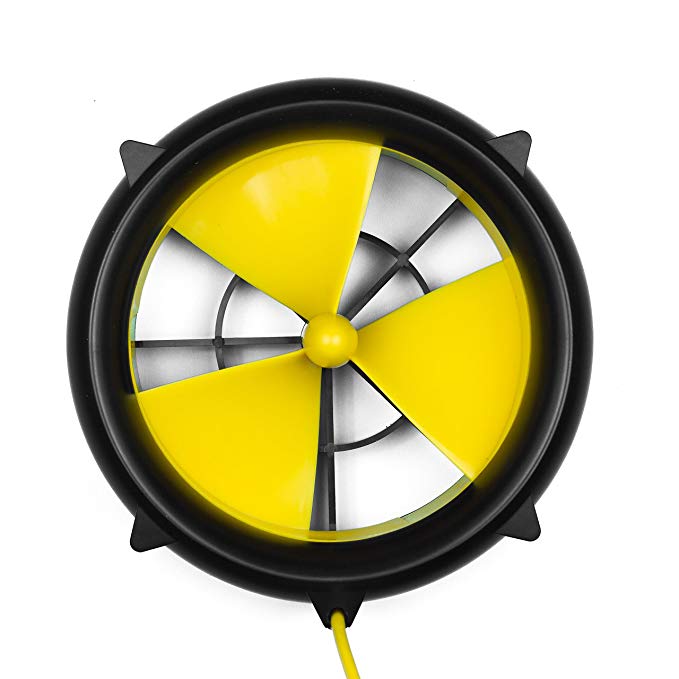 Waterlily Turbine Charger - A Portable Water and Wind Turbine Charger to Charge All USB Devices