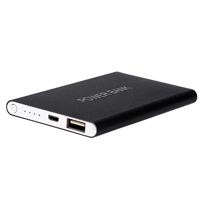 SUKEQ 12000mAh Power Band, Ultrathin Portable USB External Battery Charger Power Bank For Cell Phone