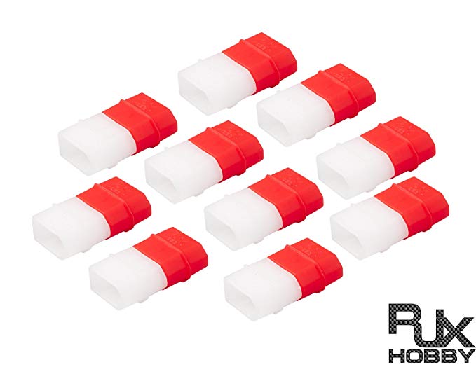 RJX XT60 Charged Discharged LiPo Battery Indicator Caps Protective Cover X 10 PCS