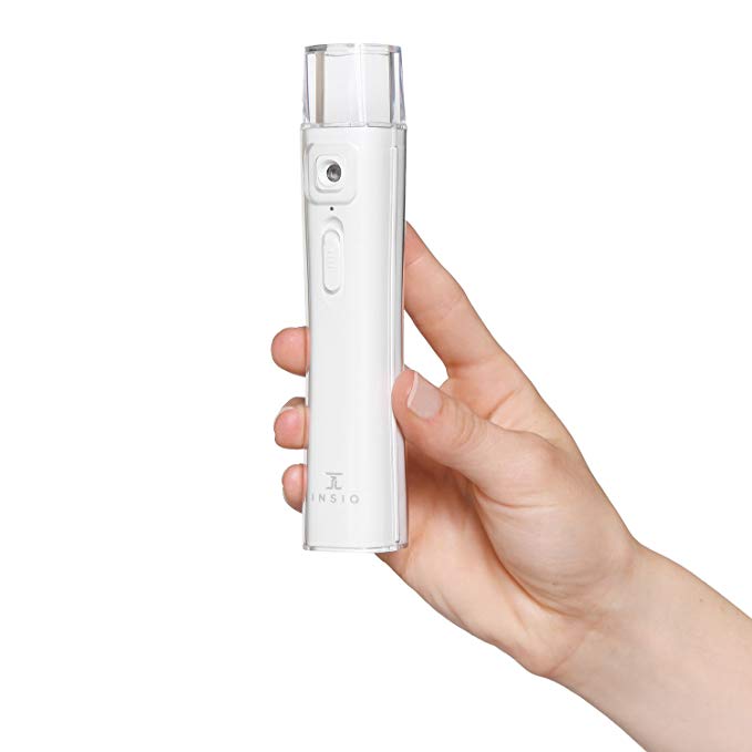 Combo Facial Mist Sprayer and Phone Powerbank Charger - Stay Refreshed During the Summer Heat While Conveniently Being Able to Charge your Phone All in One Device (White)