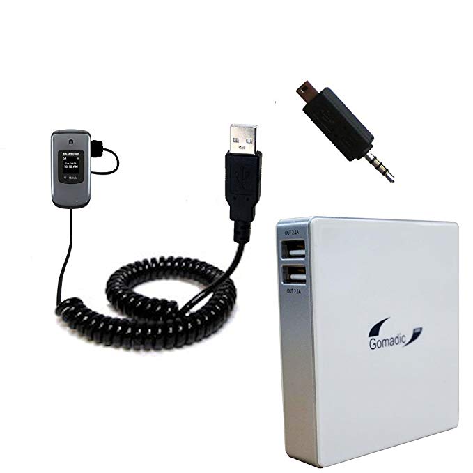 Unique Gomadic Portable Rechargeable Battery Pack designed for the Samsung SGH-T139 - High Capacity Gomadic charger that fits in your pocket