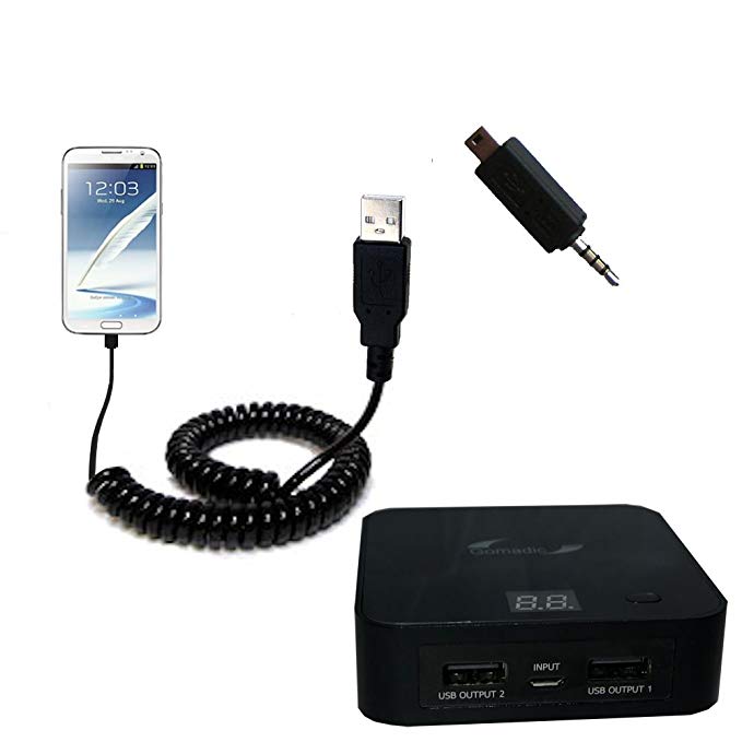 Unique Gomadic Portable Rechargeable Battery Pack designed for the Samsung Galaxy Note 3 / Note III - High Capacity Gomadic charger that fits in your pocket