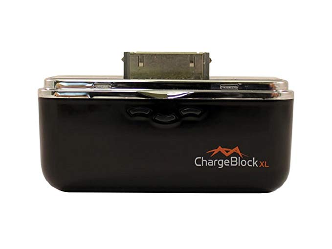 Miccus ChargeBlock XL Portable Battery Charger for iPhones/iPods - Black